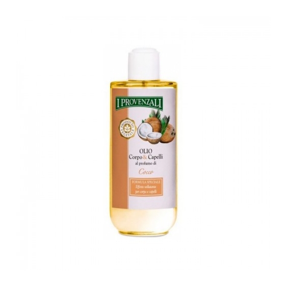 I Provenzali Linea Frutta Olio Corpo & Capelli Al Profumo Di Cocco 200 Ml