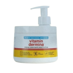 Istituto Ganassini Vitamindermina Crema Idratante Restitutiva Dispenser 400 Ml