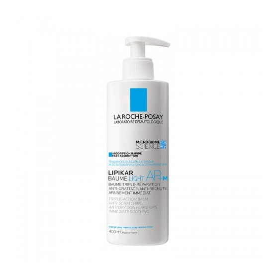 La Roche Posay Lipikar Baume Light Ap+M Balsamo Lenitivo Per Pelle Secca 400 Ml