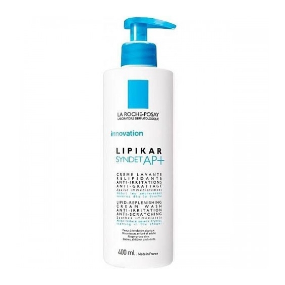 La Roche Posay Lipikar Syndet Ap+ Crema Detergente Anti Prurito 400 Ml