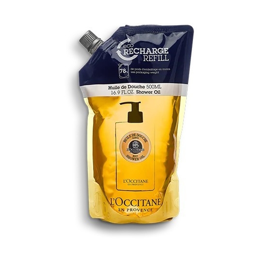 L'Occitane Ricarica Olio Doccia Lenitivo Al Karité 500 Ml