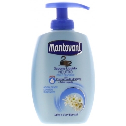 Mantovani Sapone Liquido Per Pelli Sensibili Con Dispenser 300 Ml