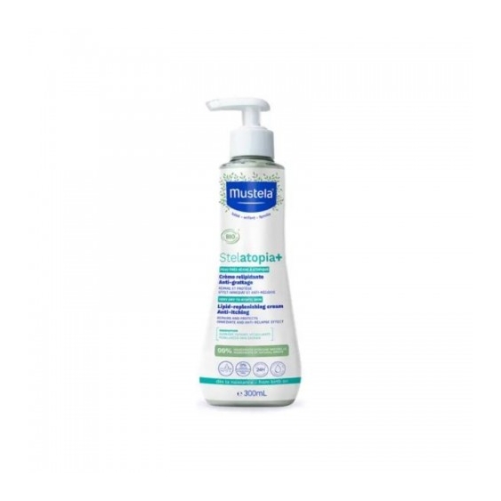 Mustela Stelatopia+ Crema Relipidante E Anti-Prurito 300 Ml