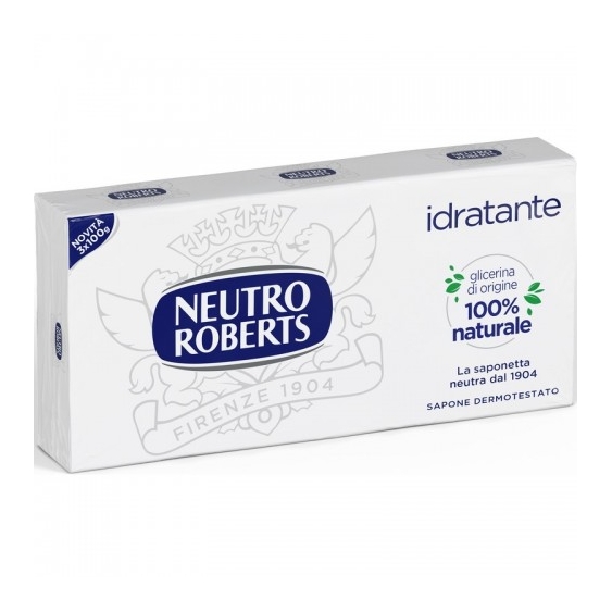Neutro Roberts Idratante 3 Saponette Da 100 G