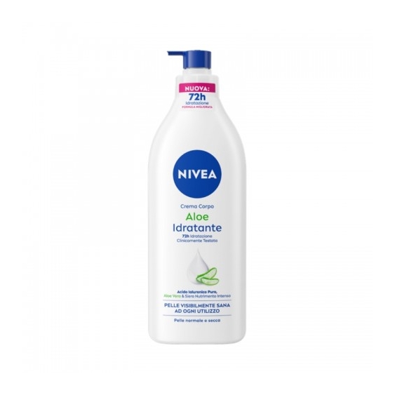 Nivea Aloe Idratante Crema Corpo Per Pelle Normale E Secca 500 Ml