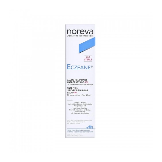 Noreva Eczeane Balsamo Relipidante Anti-Prurito 48H Uht Sterile 100 Ml