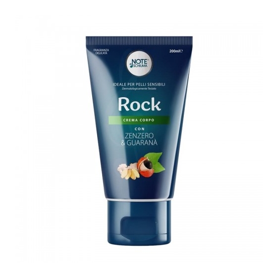 Note Di Schiuma Rock Crema Corpo Con Zenzero E Guaranà 200 Ml