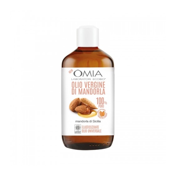 Omia Olio Vergine Di Mandorla Di Sicilia Olio Universale Elasticizzante 200 Ml
