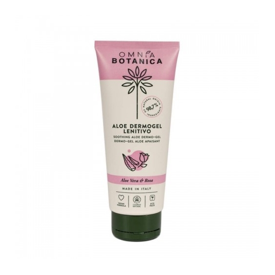 Omnia Botanica Aloe Dermogel Lenitivo Con Aloe Vera E Rosa Biologica 200 Ml