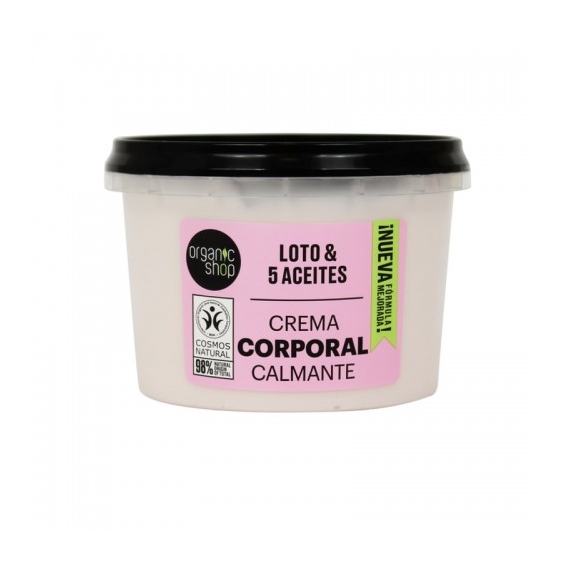Organic Shop Indian Lotus Crema Corpo Naturale 250 Ml