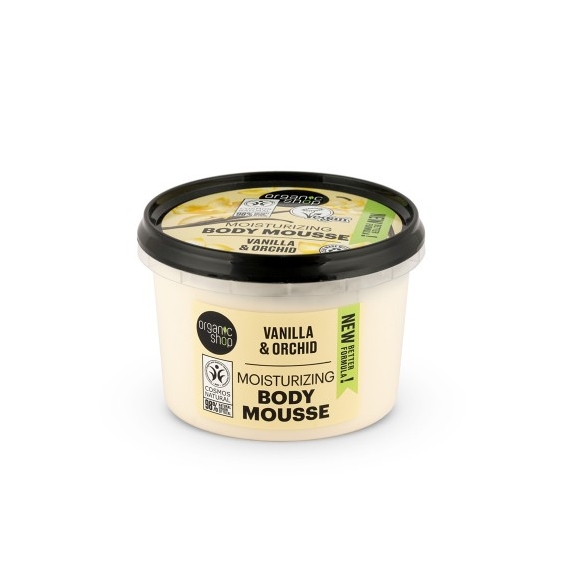 Organic Shop Vaniglia E Orchidea Mousse Idratante Corpo 250 Ml