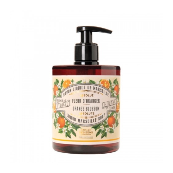 Panier Des Sens Fiori D'Arancio Sapone Liquido Di Marsiglia 500 Ml
