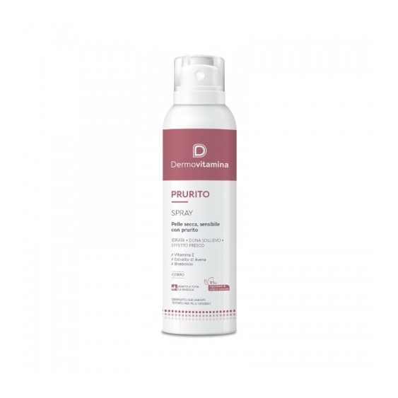 Pasquali Dermovitamina Prurito Spray Corpo Pelle Secca E Sensibile 100 Ml