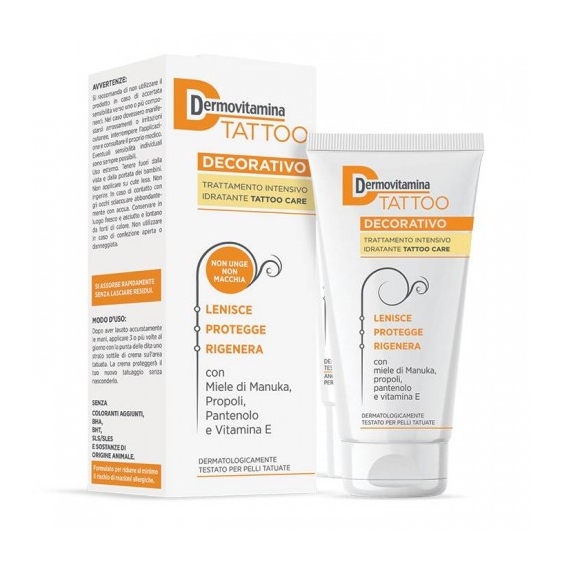 Pasquali Dermovitamina Tattoo Decorativo Trattamento Idratante 100 Ml