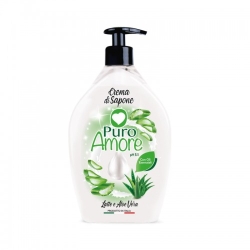 Puro Amore Latte E Aloe Vera Crema Di Sapone 750 Ml