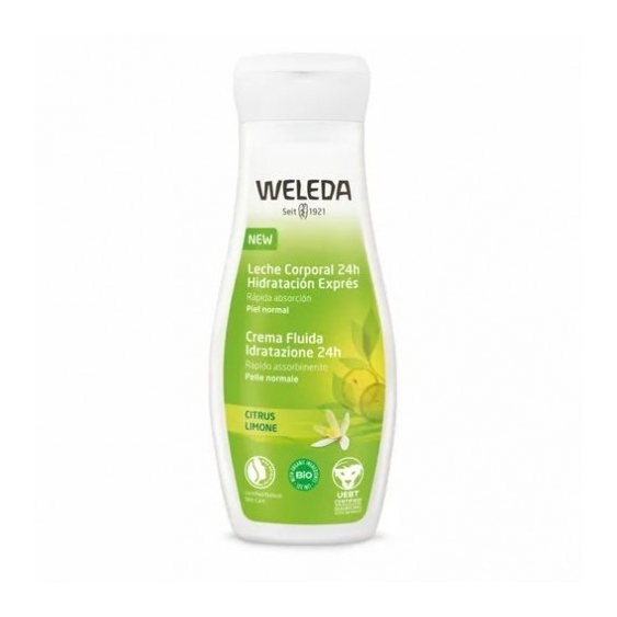 Weleda Crema Fluida Idratante Al Limone 200 Ml