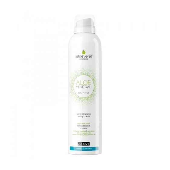 Zuccari Aloe Mineral Corpo Essenza Marina Spray Idratante Energizzante 250 Ml