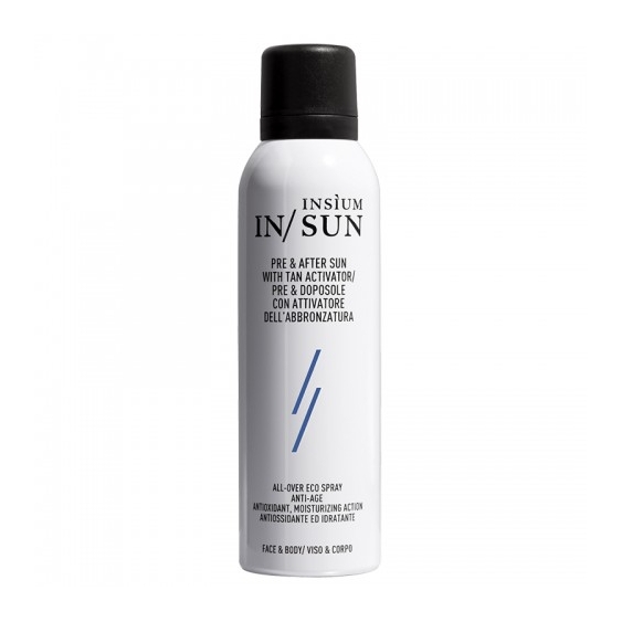 Insium In/ Sun Pre & Doposole Con Attivatore Dell'Abbronzatura 150 Ml Spray