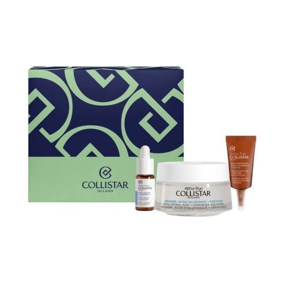 Collistar Attivi Puri Acquagel Acido Ialuronico + Ceramidi 50 ml Idrata E Rassoda Cofanetto Viso