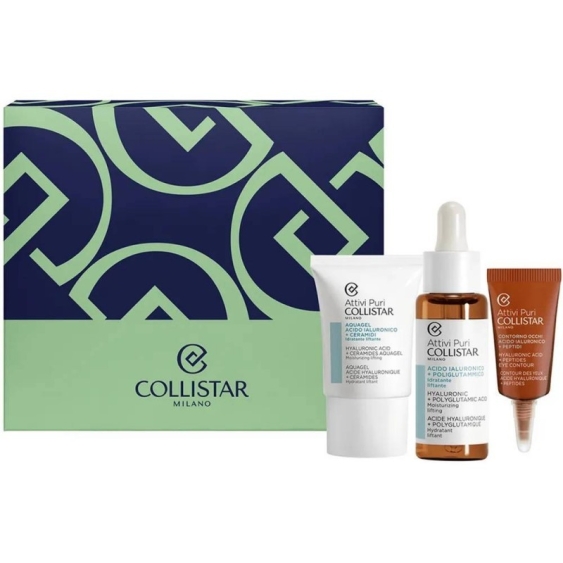 Collistar Attivi Puri Acido Ialuronico + Poliglutammico 30 ml Idrata E Lifta Cofanetto Viso