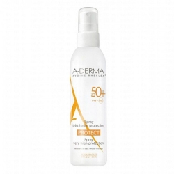 Aderma Protect Spray Protezione Molto Alta Spf50+ 200 Ml