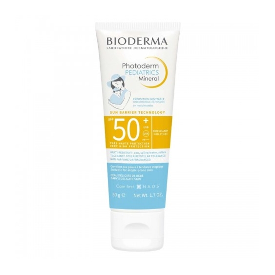 Bioderma Photoderm Pediatrics Mineral Spf50+ Protezione Solare Per Bambini 50 G
