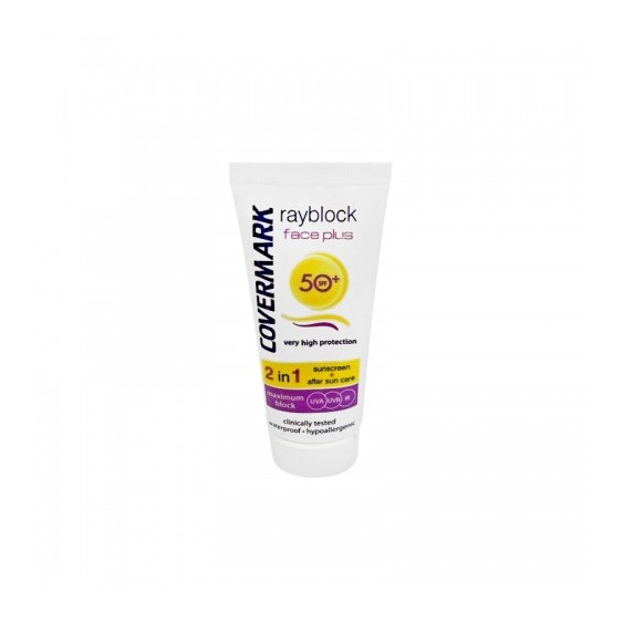 Covermark Rayblock Face Plus Normal Spf50+ Protezione Solare 50 Ml