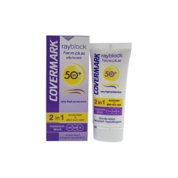 Covermark Rayblock Face Plus Oily/Acneic Spf50+ Protezione Solare 50 Ml