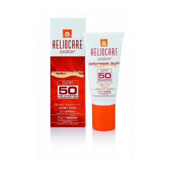 Difa Cooper Heliocare Color Gel Cream Protezione Solare Viso Colorata Spf 50 Light 50 Ml