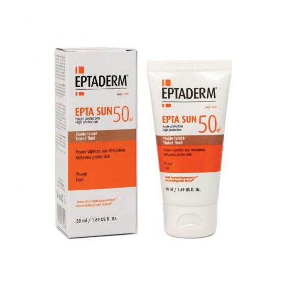 Eptaderm Epta Sun Spf 50 Fluido Colorato 50 Ml