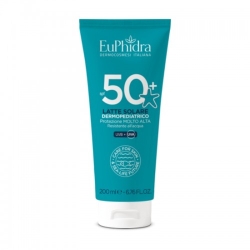 Euphidra Latte Solare Dermopediatrico Spf50+ Protezione Solare Bimbi 200 Ml