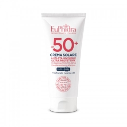 Euphidra Crema Solare Anti-Età Invisibile Ultraprotettiva Spf50+ Protezione Solare 50 Ml