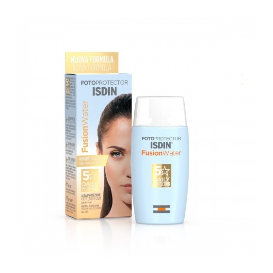 Isdin Fotoprotector Fusion Water Protezione Per Il Viso Spf50+ 50 Ml