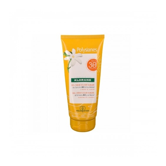 Klorane Polysianes Spf30 Gel Crema Solare Sublime Viso E Corpo 200 Ml