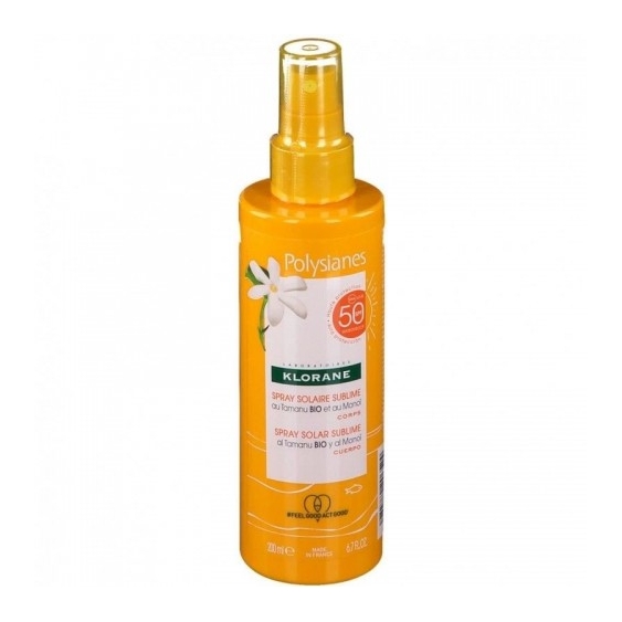 Klorane Polysianes Spf50+ Spray Solare Sublime 200 Ml