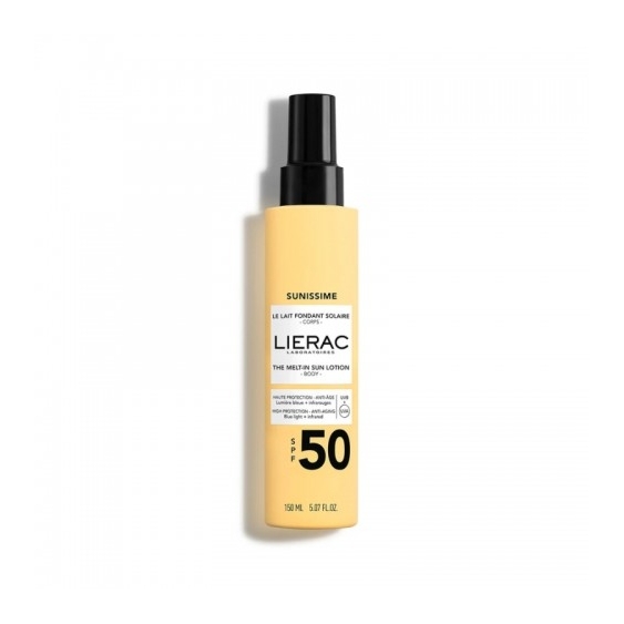 Lierac Sunissime Spf50 Latte Solare Fondente 150 Ml