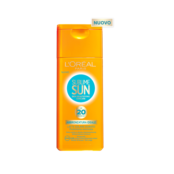 L'Oreal Paris Sublime Sun Latte Solare Spf 20 200 Ml