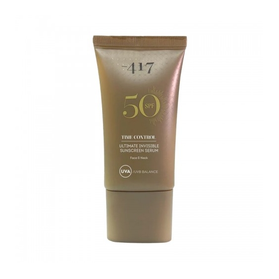 Minus 417 Time Control Spf50 Ultimate Invisible Sunscreen Serum Protezione Solare Viso 40 Ml