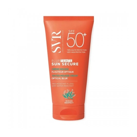 Svr Sun Secure Blur Spf50+ Teinte Crema Mousse Colorata Levigante 50 Ml