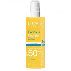 Uriage Bariesun Spf50+ Spray Invisibile Non Profumato 200 Ml