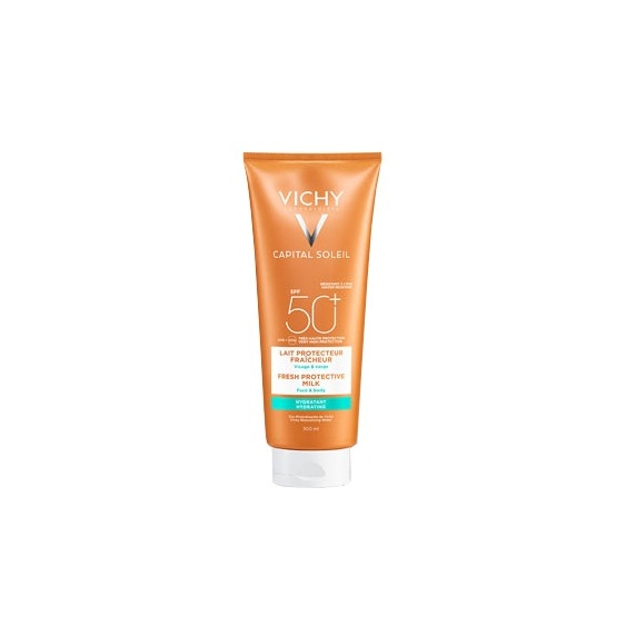 Vichy Capital Soleil Spf50+ Latte Protettivo Idratante Fresco 300 Ml