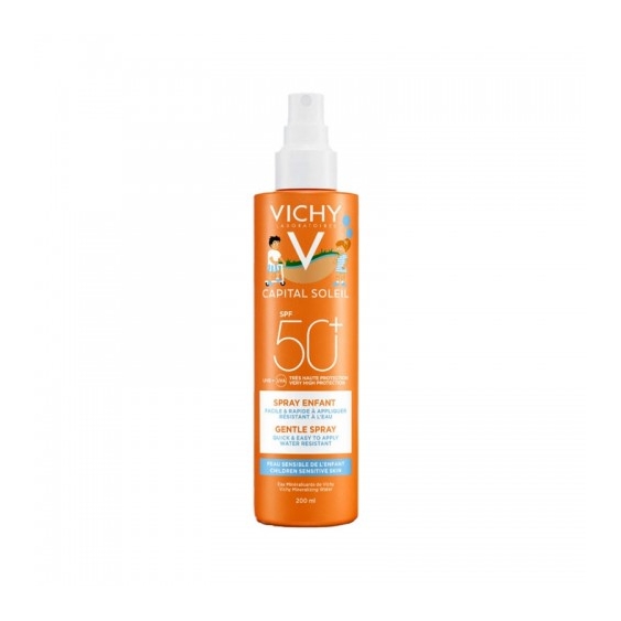 Vichy Capital Soleil Spray Solare Per Bambini Spf50+ 200 Ml