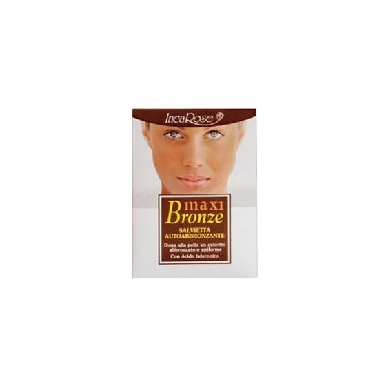 Incarose Salvietta Autoabbronzante Per Il Viso Maxi Bronze 7 Pezzi
