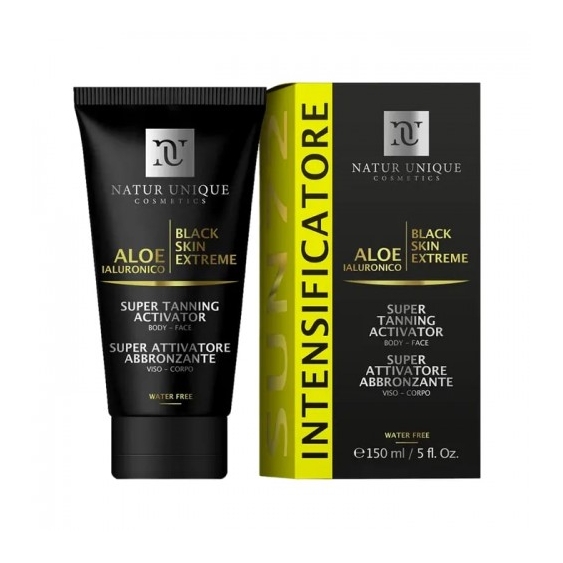Natur Unique Black Skin Extreme Super Attivatore Abbronzante Viso E Corpo 150 Ml