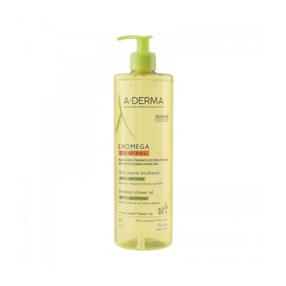 Aderma Exomega Control Olio Lavante Emolliente Anti-Grattage 750 Ml