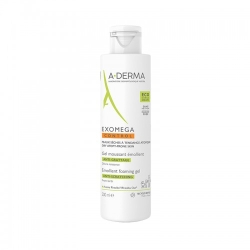 Aderma Exomega Control Gel Emolliente Viso E Corpo 200 Ml