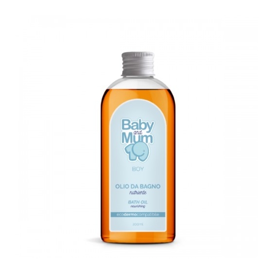 Baby And Mum Boy Olio Da Bagno Nutriente 200 Ml