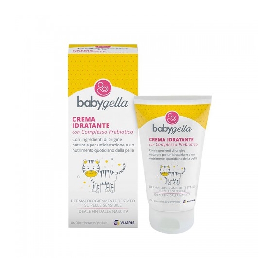 Babygella Crema Idratante Con Complesso Prebiotico Per Bambini 50 Ml