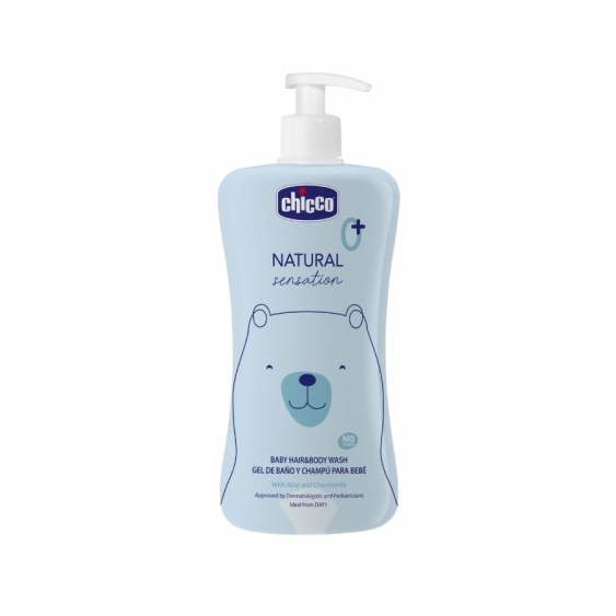 Chicco Natural Sensation Detergente Corpo E Capelli 500 Ml