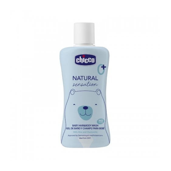 Chicco Natural Sensation Baby Detergente Corpo E Capelli 200 Ml